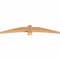 Ekena Millwork Bellingham Timber Gable Bracket, Western Red Cedar, 72"W x 12"H x 3 1/2"D x 5 1/2"F, 4/12 Pitch GBW072X12X0406BEL00SWR - alternate 2